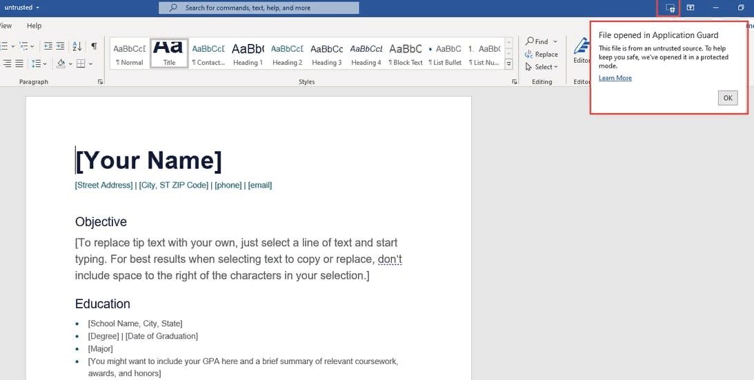 Microsoft приостановила поддержку Defender Application Guard для Office 5 image 171