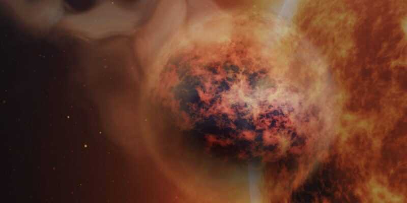«Джеймс Вебб» обнаружил на экзопланете песчаные облака (image 2 scaled 1)