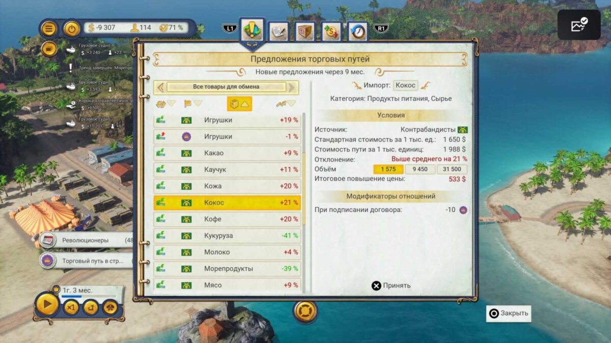 Обзор Tropico 6: Next Gen Edition: юморной диктат и сложная экономика