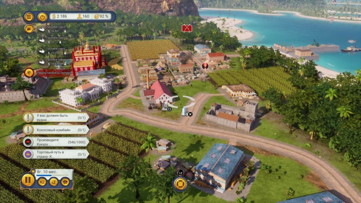 Обзор Tropico 6: Next Gen Edition: юморной диктат и сложная экономика