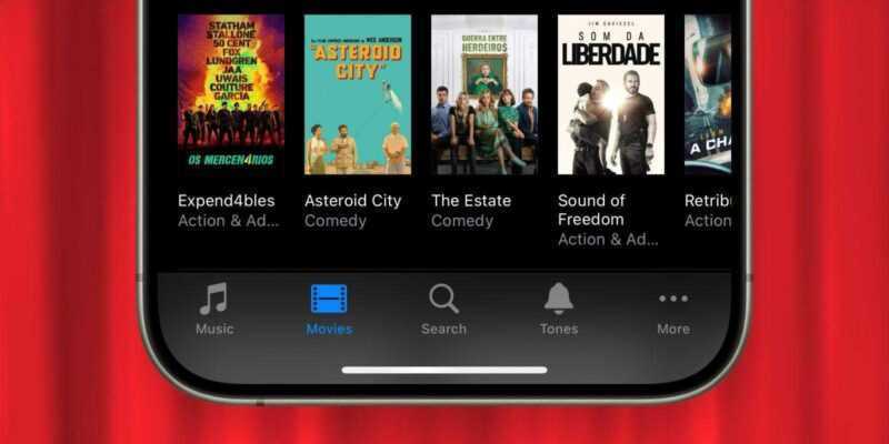 Apple удалит приложение iTunes Movie Store в iOS 17.2 (itunes movie store)