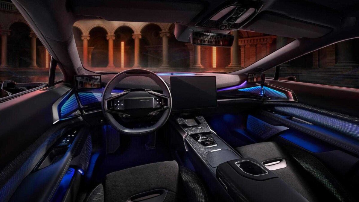 Human Horizons представила «бэтмобиль» — HiPhi A 10 large interior front