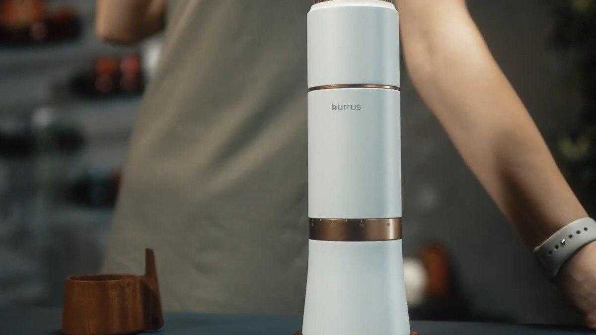Kickstarter представил умную кофемолку BURRUS 2 photo 2023 11 19 21 15 23