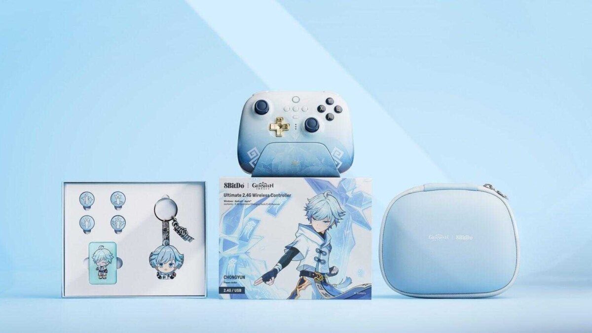8BitDo представила геймпад для Genshin Impact в стилистике Чун Юнь 7 photo 2023 11 25 17 03 25