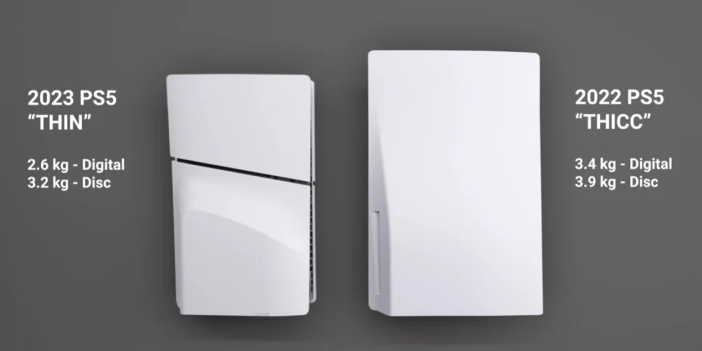 PS5 Slim не такая уж и компактная, как предполагалось 1 PS5 Slim не такая уж и компактная, как предполагалось