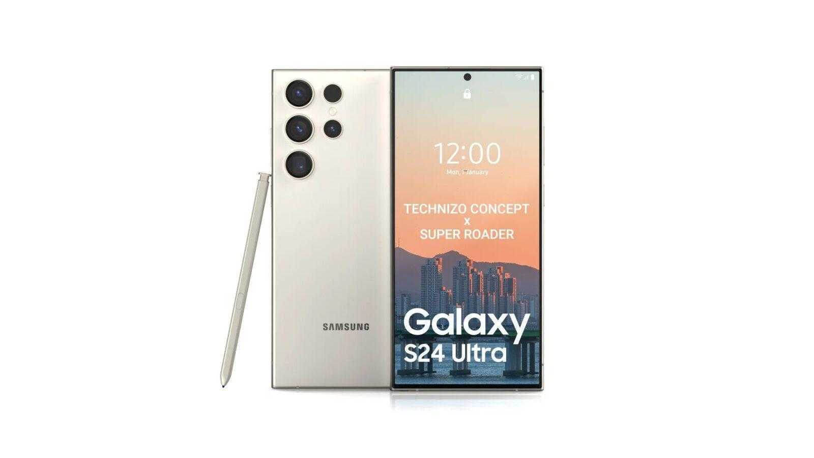 Концепт: Samsung Galaxy S24 Ultra в титановом корпусе (q90 810872 3132ce1adf32314c91c2d4480)