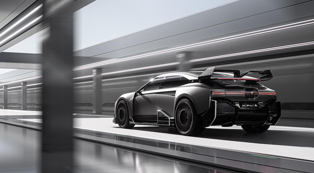 Human Horizons представила «бэтмобиль» — HiPhi A 6 外饰kv 白04 丁总首选