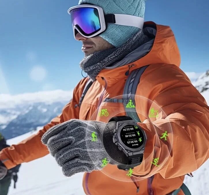 Умные часы Black Shark S1 Pro с интерфейсом для спорта