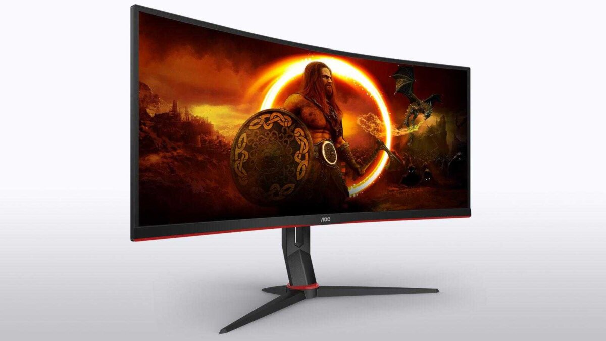 AOC представил изогнутый геймерский монитор — Gaming CU34G2XP 2 bez imeni 1