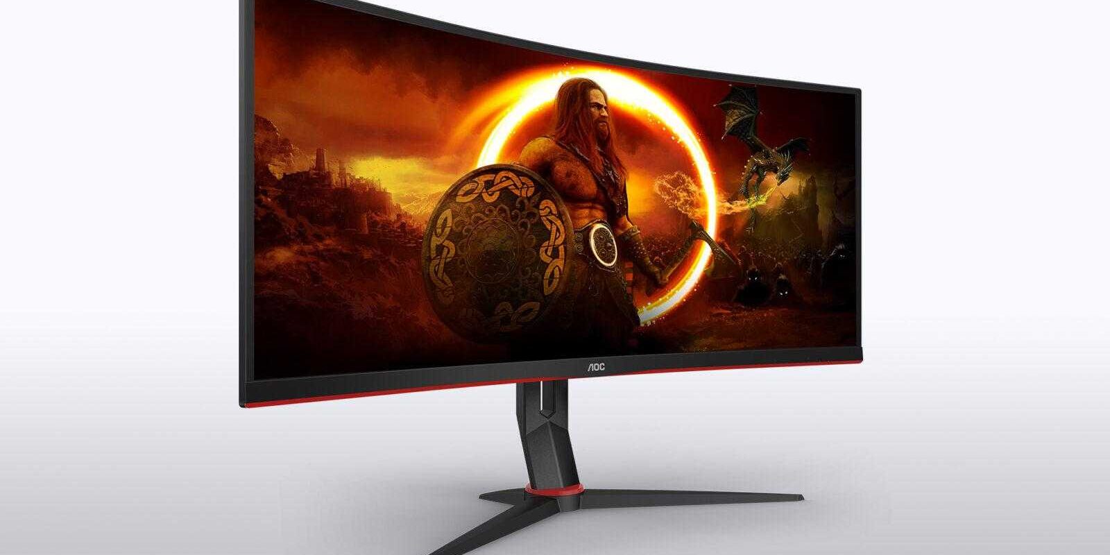 AOC представил изогнутый геймерский монитор — Gaming CU34G2XP 2 bez imeni 1