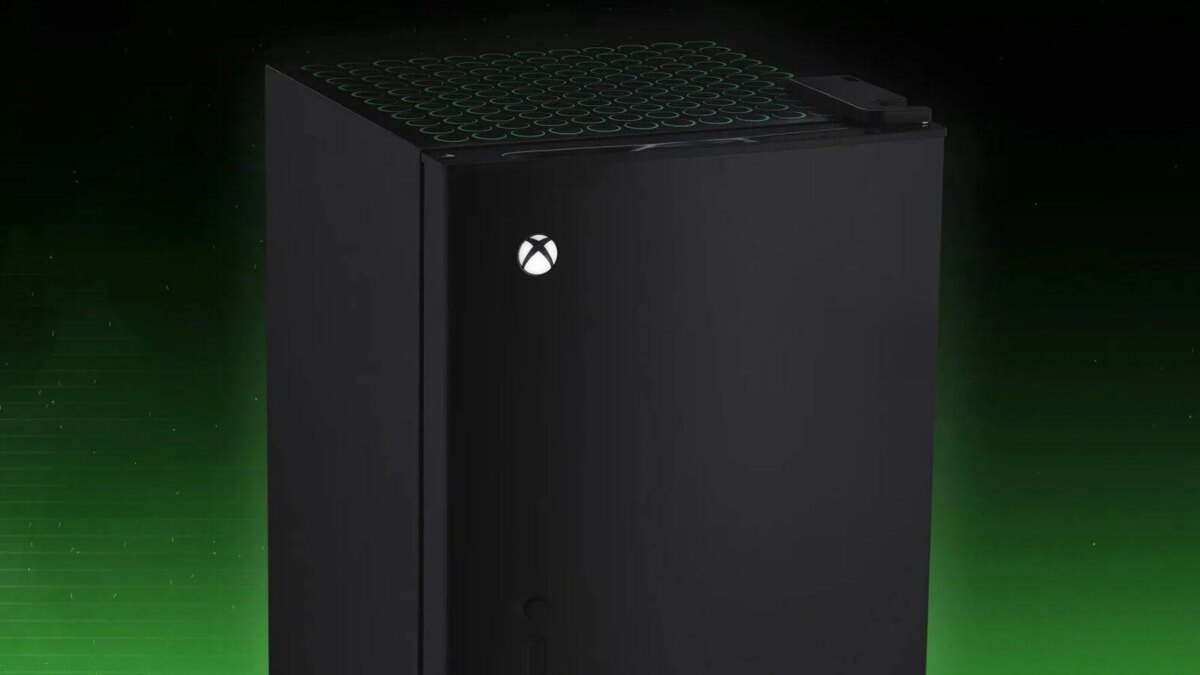 Microsoft выпустила третью версию холодильника в стиле Xbox Series X 5 fridge xbox
