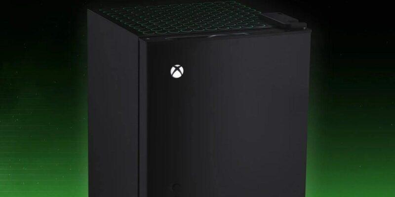 Microsoft выпустила третью версию холодильника в стиле Xbox Series X (fridge xbox)