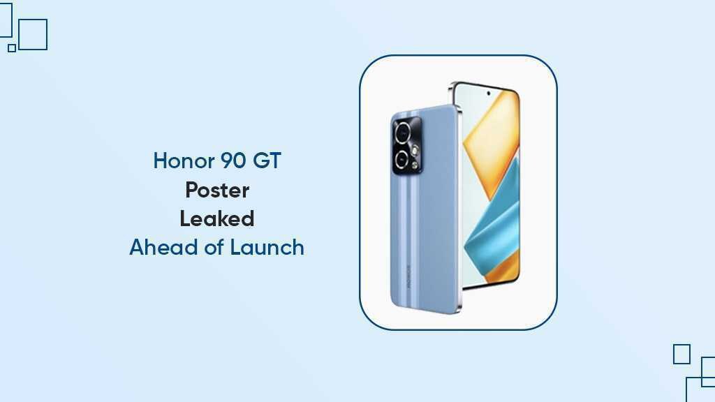 Смартфон Honor 90 GT с задней панелью и камерой