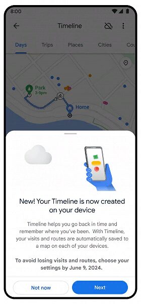 Google Maps больше не собирает данные о перемещениях пользователей 3 image 141