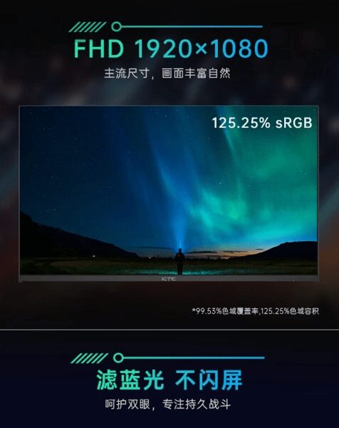 Официально анонсирован бюджетный игровой монитор KTC Q24T09 3 image 84