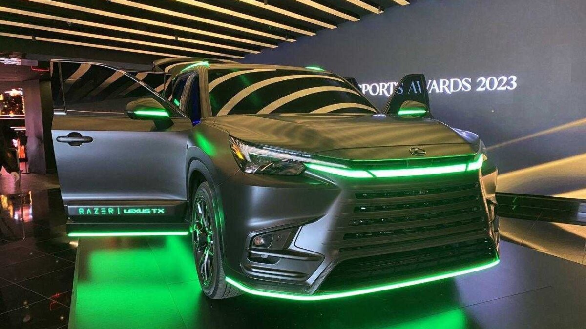 Razer совместно с Lexus представили геймерский автомобиль — Lexus TX 1 photo 2023 12 03 10 13 40