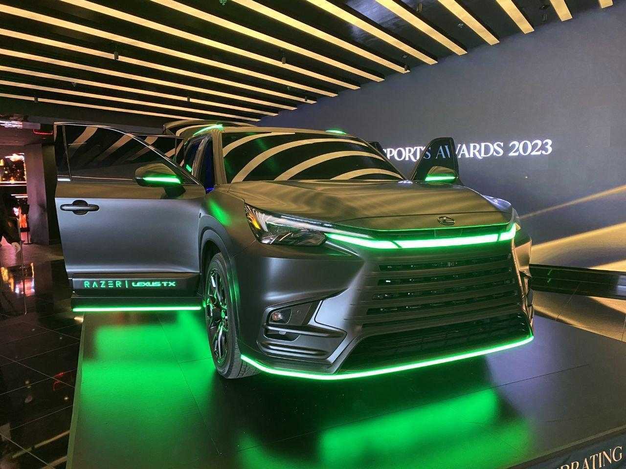 Razer совместно с Lexus представили геймерский автомобиль — Lexus TX