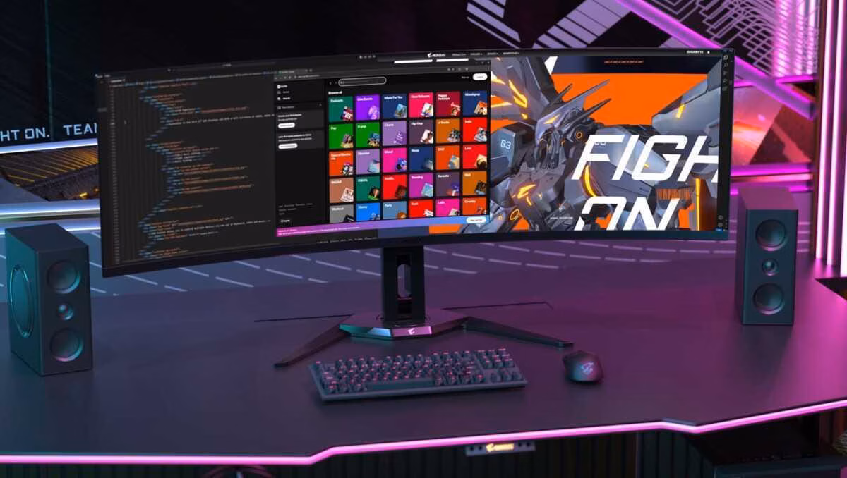 Gigabyte AORUS CO49DQ: 49-дюймовый игровой OLED-монитор 3 scale 1200 5