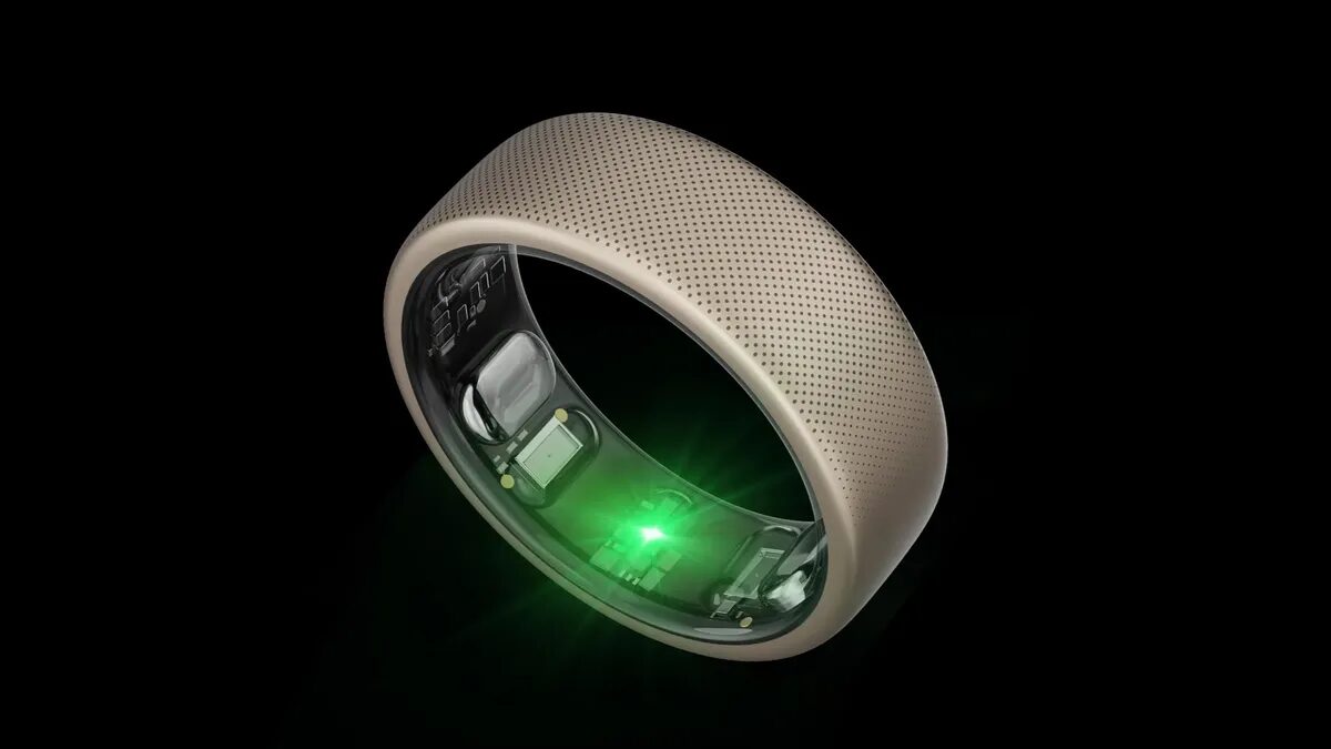 Умное кольцо Amazfit с внутренним интерфейсом и световым индикатором