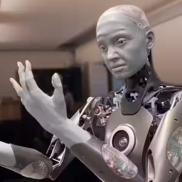 ameca humanoid robot demo 2