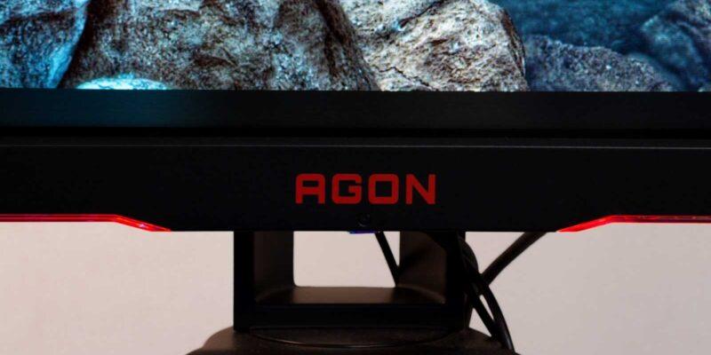 Представлен монитор AOC AGON 6 Pro OLED (aoc agon monitor review frontlogo 1)