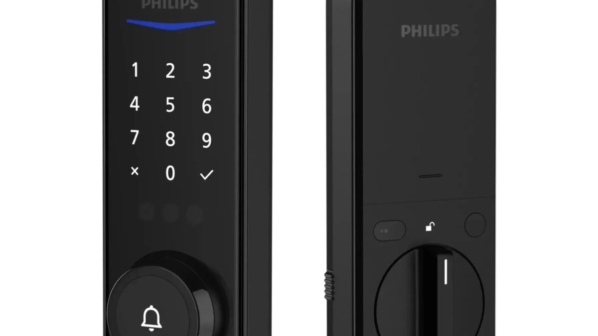 Умный замок Philips с цифровой клавиатурой и индикатором