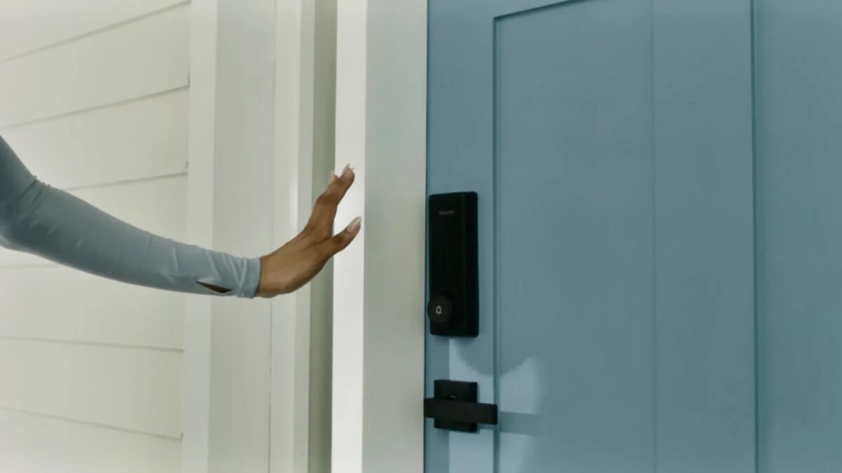 Philips умный замок с датчиком распознавания вен для доступа на двери