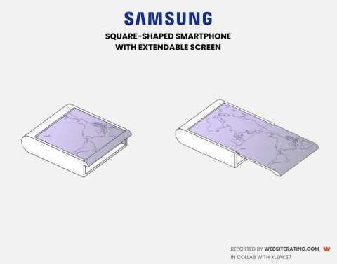 Смартфон Samsung с выдвижным экраном показали на рендерах 5