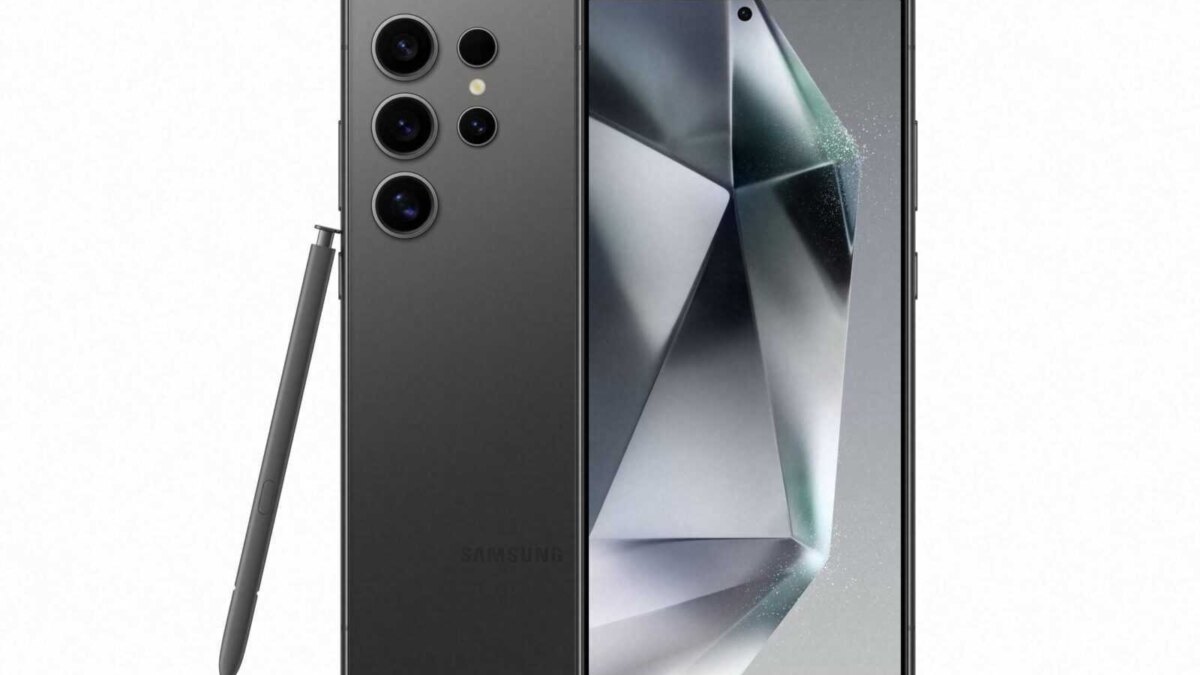 Смартфон Samsung Galaxy S24 Ultra с пером и дисплеем