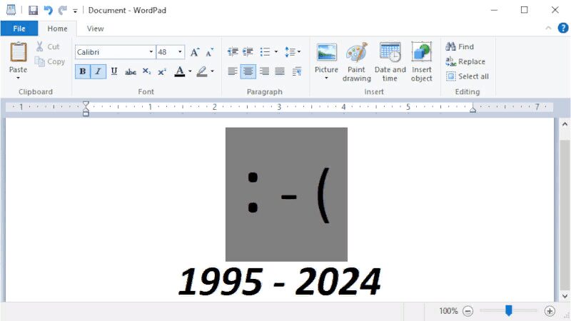 Компания Microsoft заявила о прекращении поддержки WordPad 3 image 165
