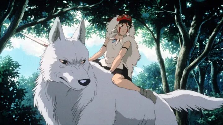 Лучшие мультфильмы Хаяо Миядзаки: Часть 2 12 princess mononoke anime san