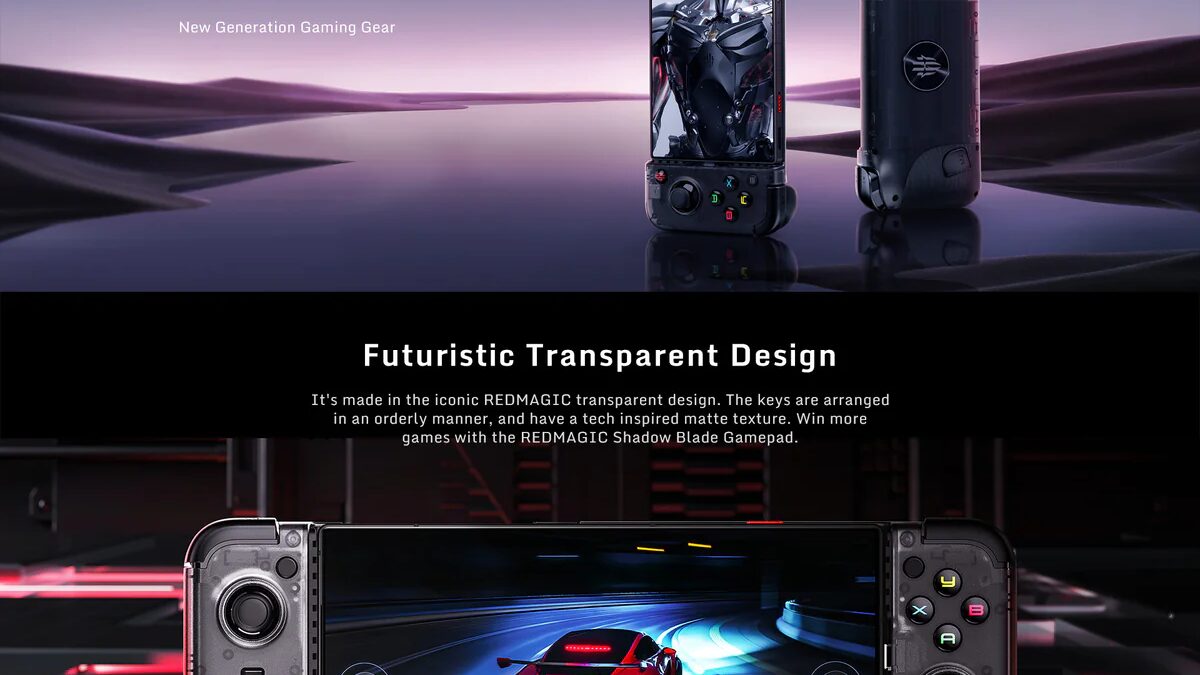 redmagic shadow blade gamepad pc