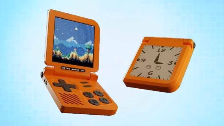 Retro Watch – миниатюрная игровая консоль в виде умных часов 3 retro gaming watch 2 311223 768x432 1
