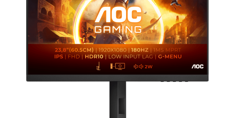 AOC выпустил два 180-герцевых игровых монитора серии Gaming G4 (scale 1200 10)