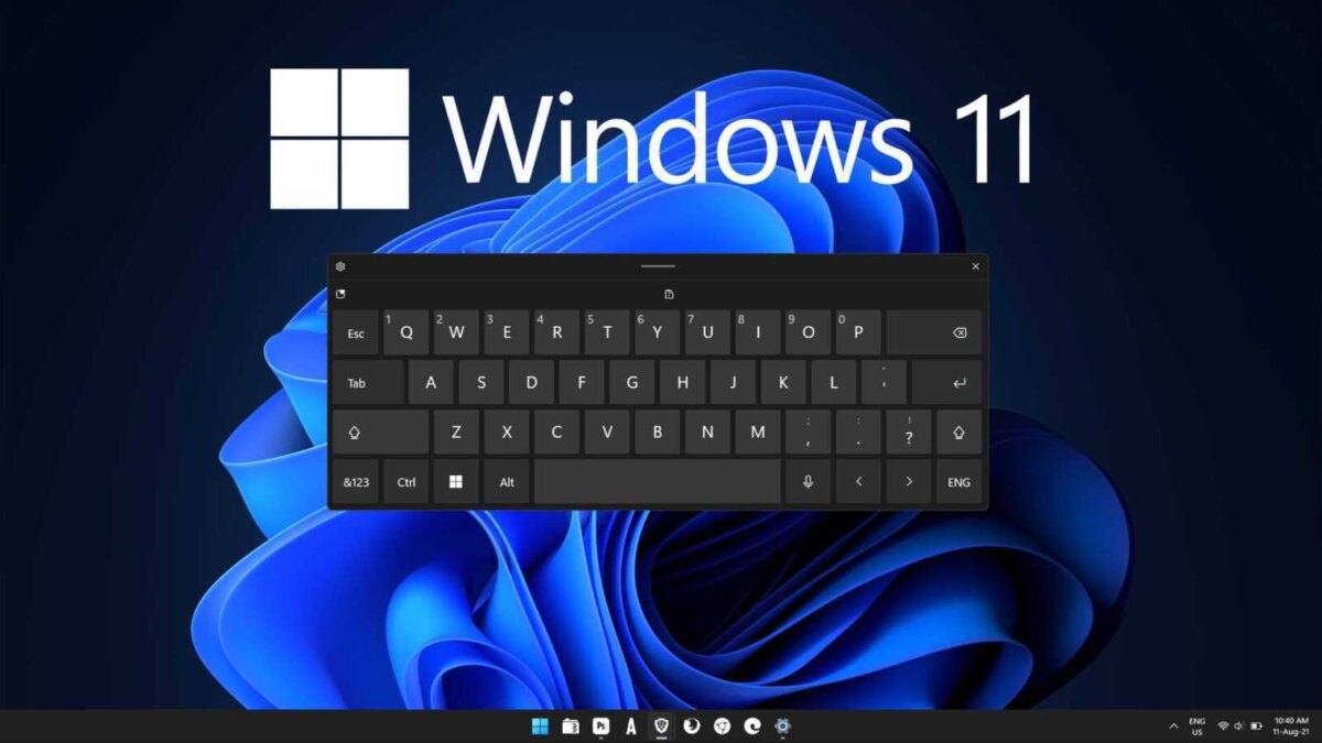 windows 11 touch keyboard enabled