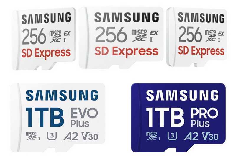 Компания Samsung представила карты памяти SD Express microSD (1 qwdqdwfgwgwgf)