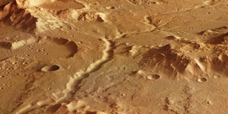 NASA зафиксировал на поверхности Марса русла давно высохших рек (8)