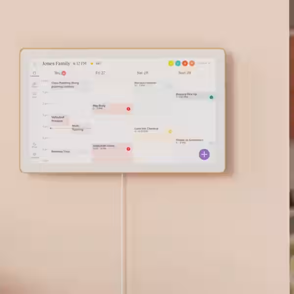 Умный семейный календарь Skylight Cal Max с 27-дюймовым экраном и интеллектуальным интерфейсом