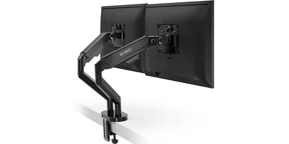 Топ 6 лучших кронштейнов для мониторов 8 eveo dual monitor stand