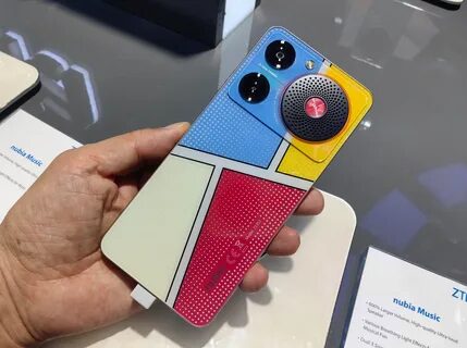 MWC 2024: представлен смартфон с огромным динамиком – Nubia Music 5 i