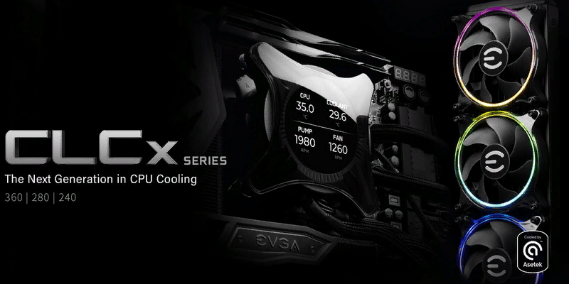 Компания EVGA выпустила обновлённые СЖО CLCx (image 163)