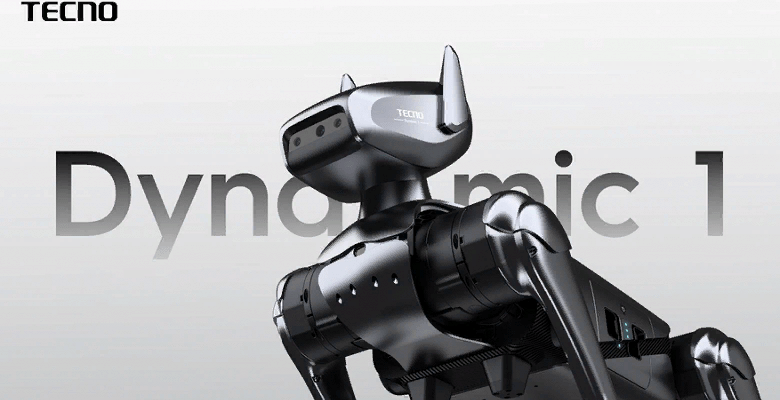 MWC 2024: компания Tecno представила роботизированную собаку Dynamic 1 (image 181)