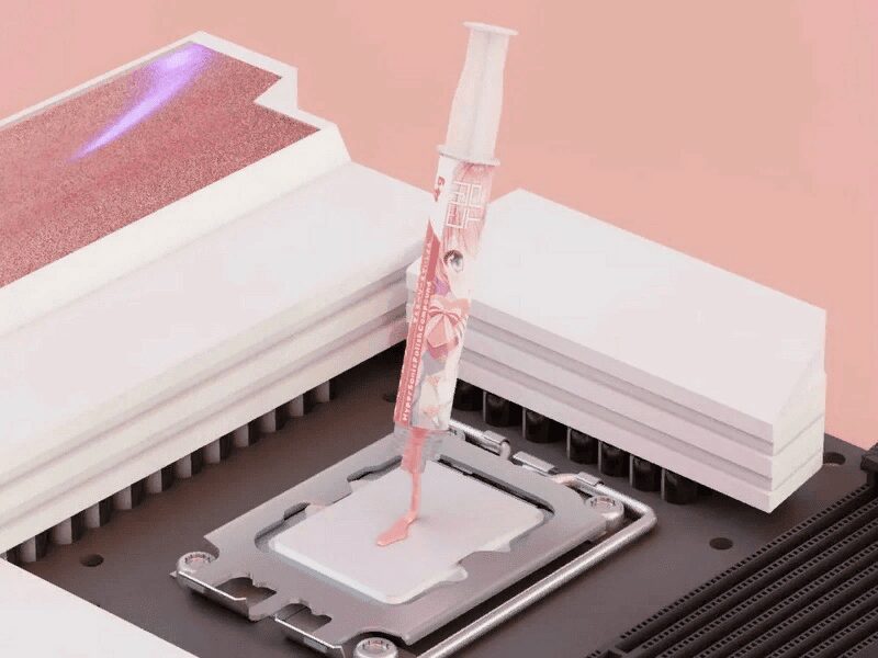 Компания CWTP представила розовую термопасту для ПК-сборок 3 image 9