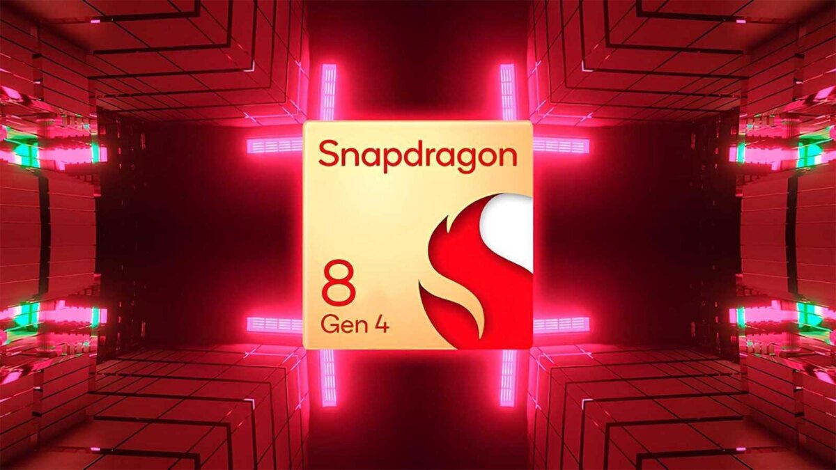 Тестовый чип Snapdragon 8 Gen 4 на платформе Qualcomm, фото фрагмента устройства