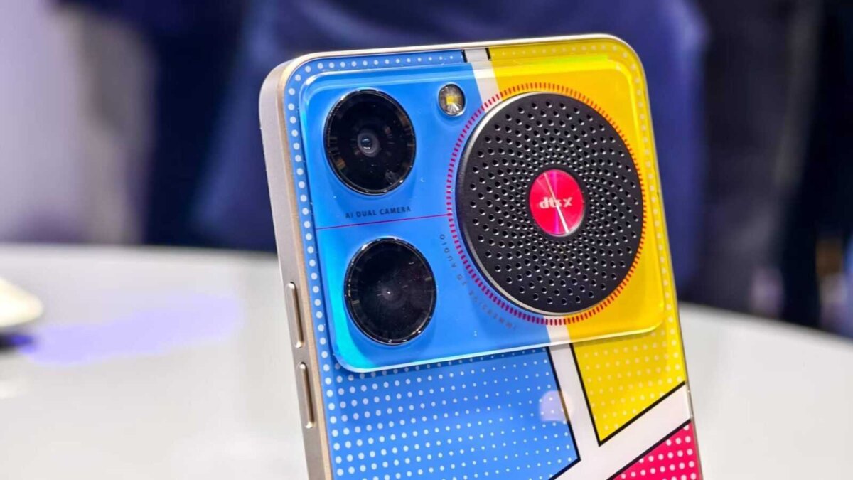 MWC 2024: представлен смартфон с огромным динамиком – Nubia Music 6 nubia music 1