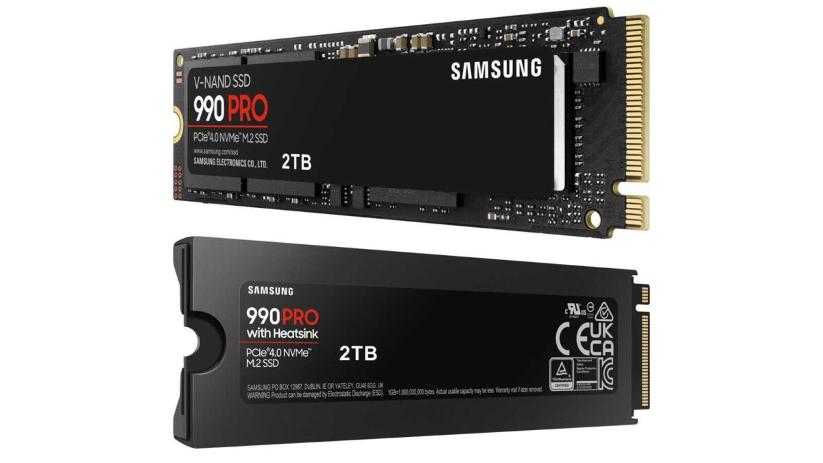 Лучшие SSD для PS5 на 2024 год: Часть 1 8 samsungssd990pro heatsink