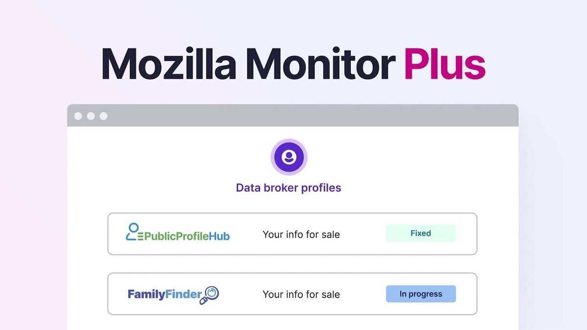 Mozilla запустил платный сервис для защиты личных данных – Monitor Plus 1 scale 1200 3 4