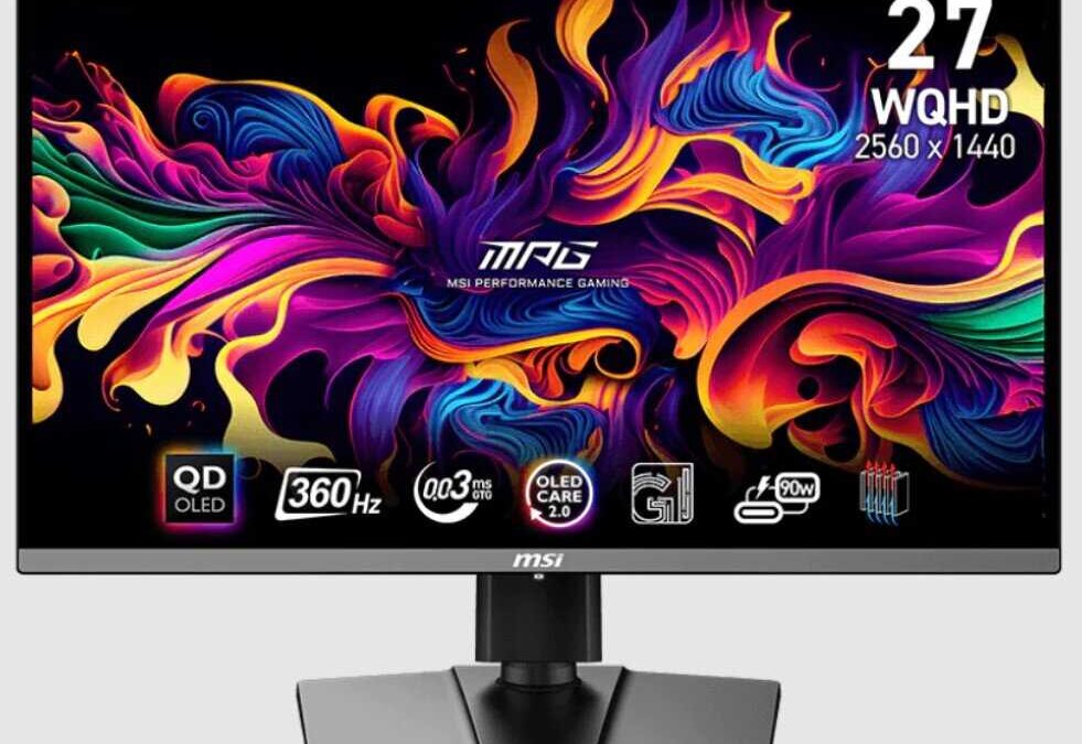 MSI выпустила игровой монитор с 2K-экраном и частотой 360 Гц – MPG271QRX QD-OLED 5 scale 1200 5 13