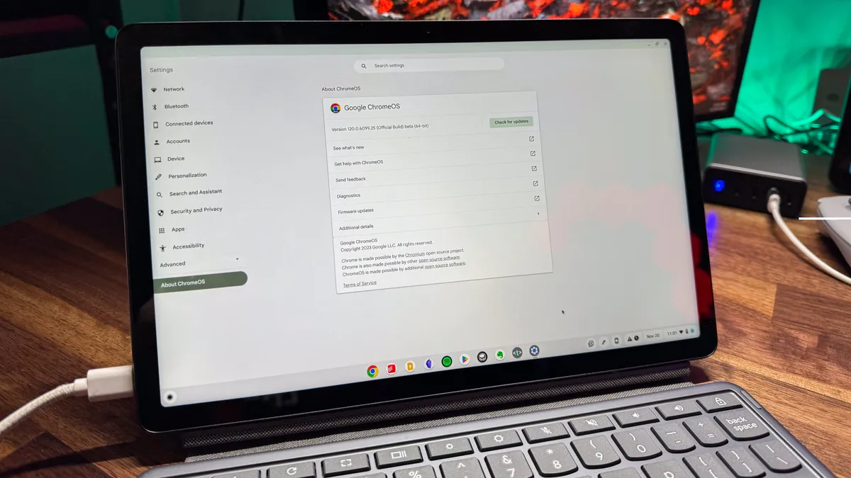 Ноутбуки Google ChromeBook ждут большие перемены