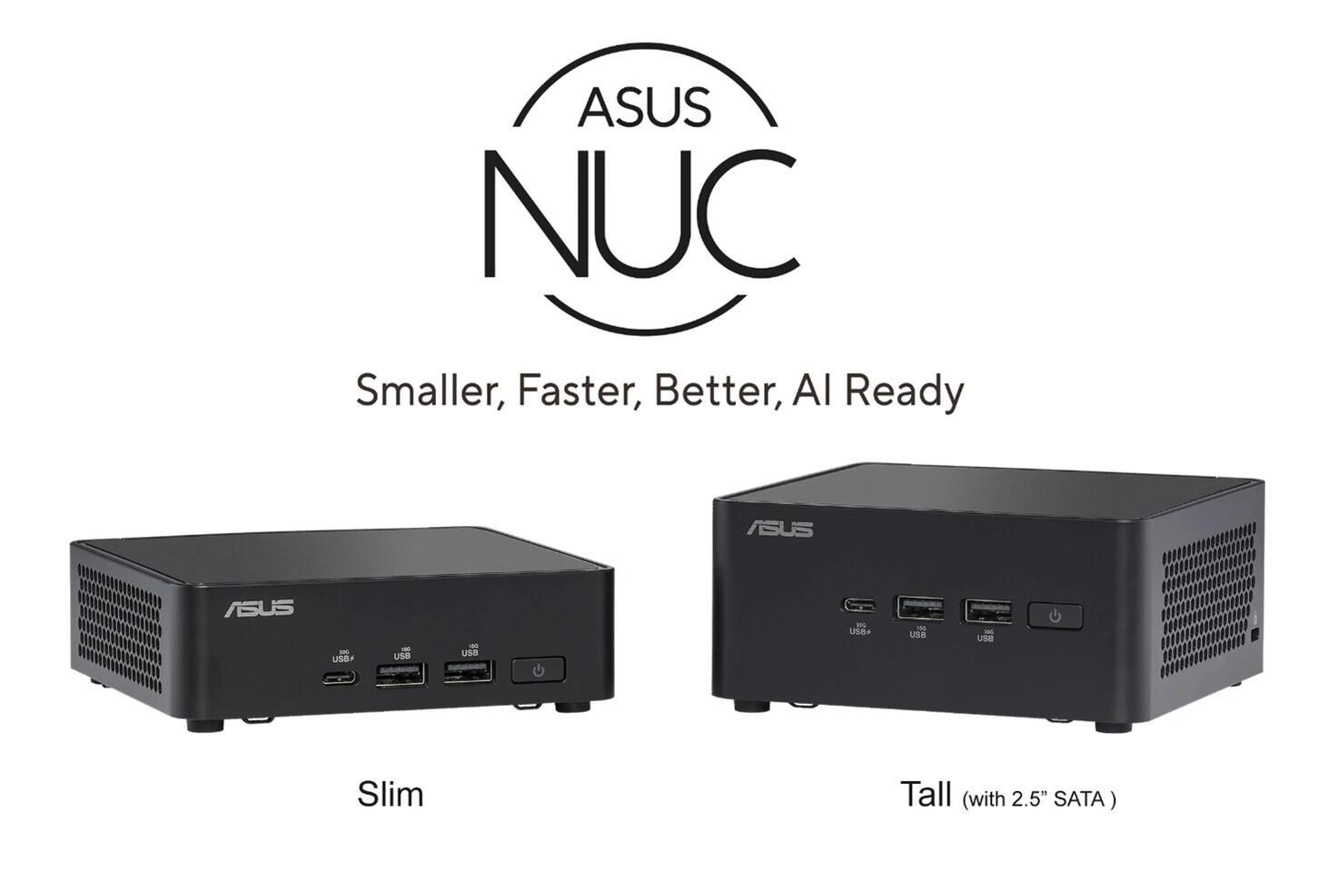 Представлен мини-ПК Asus NUC 14 Pro на Intel Core Ultra 5/7